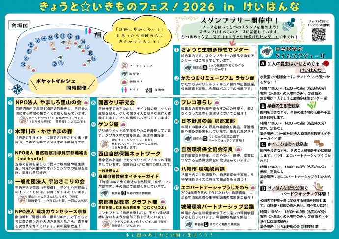 けいはんなフェスパンフレット