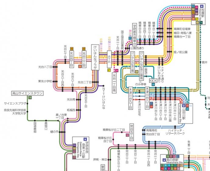 バス路線図