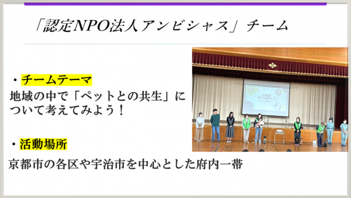 認定NPO法人アンビシャスチーム令和5年度活動報告