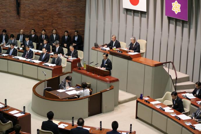 令和元年5月京都府議会臨時会開会