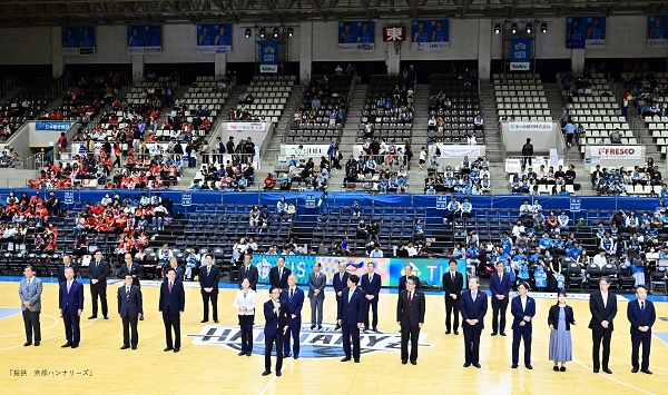 「オール京都の会」設立総会及び設立発表セレモニーに出席する知事