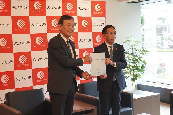 令和8年度国の施策及び予算に対する政策提案（文化庁京都庁舎）に出席する知事