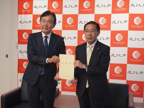 令和8年度政府予算等に関する重点要望（文化庁京都庁舎）に出席する知事