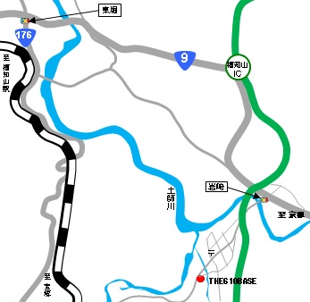 THE610BASE地図