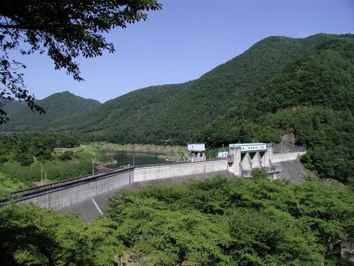 写真:大野ダム夏