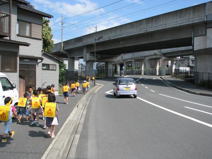 内記踏切現道