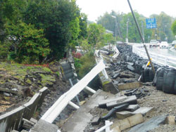 熊本地震の様子