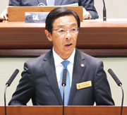 西脇知事の就任あいさつ