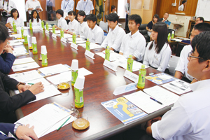 議員活動について 府立東宇治高等学校