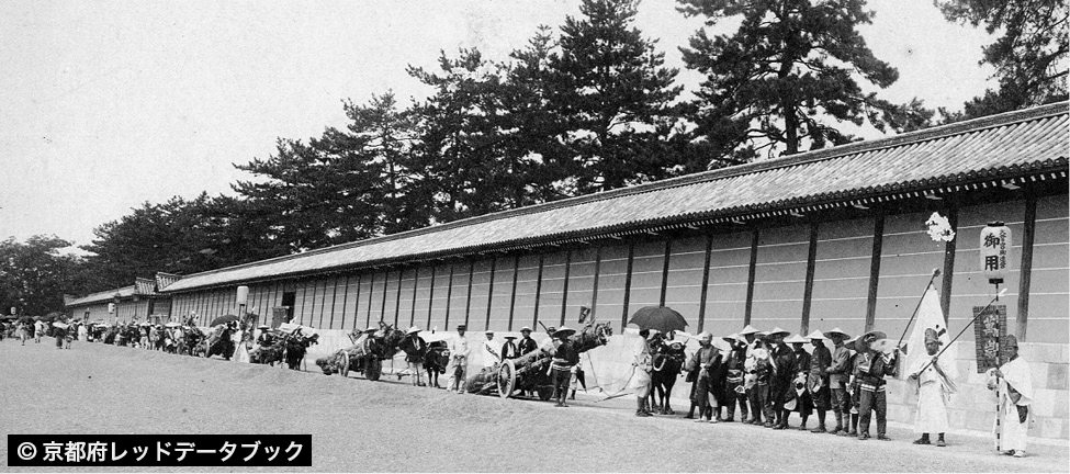 大正天皇即位のための大嘗宮(だいじょうきゅう)造営用に小野郷から材木を運んだ