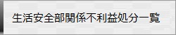 生活安全部関係不利益処分一覧