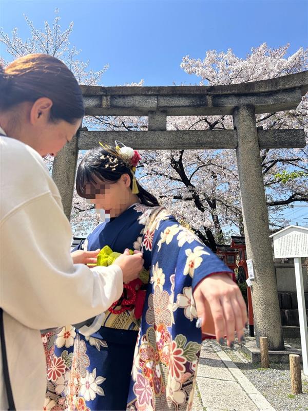 子どもと一緒に過ごす様子