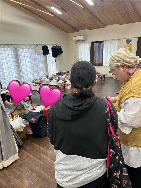 happinessの活動の様子