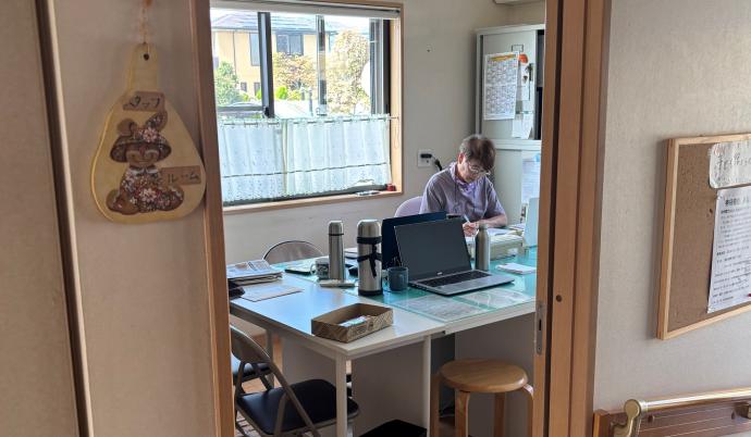 冶代さんの活動する様子