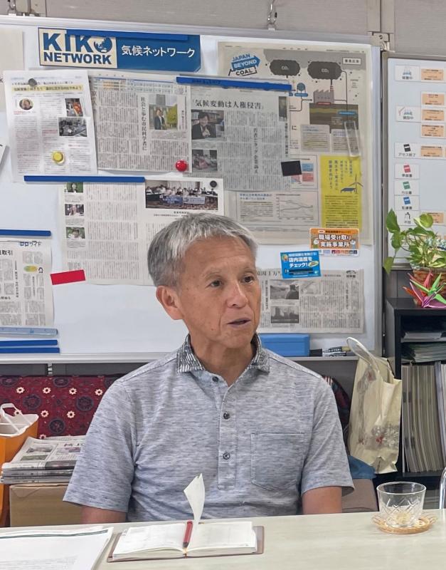 事務局長の田浦さん