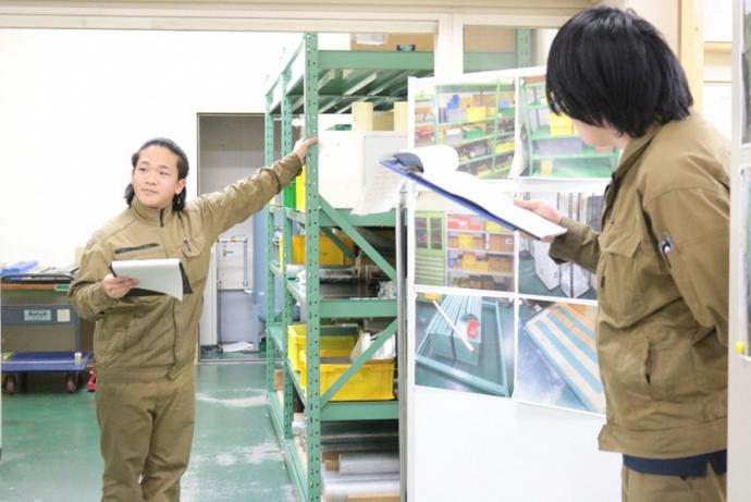 D班の発表の様子