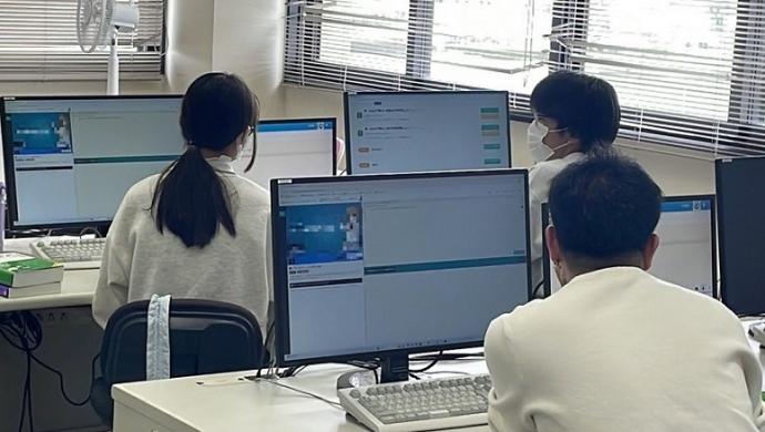 Javaプログラミング実習の様子2