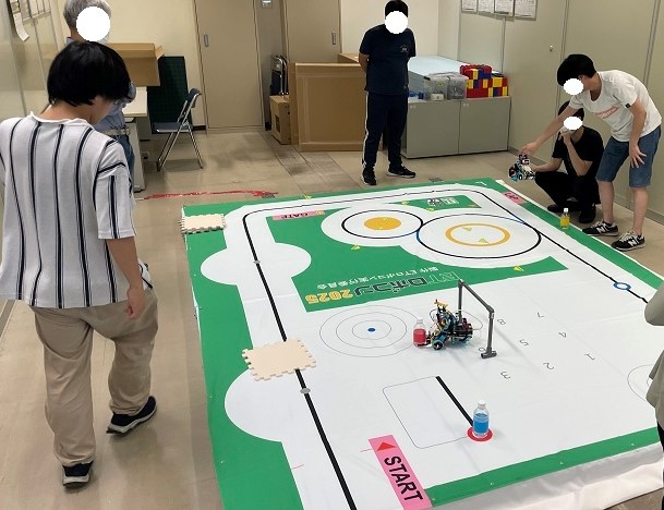 ETロボコンコース走行風景