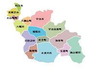 やましろエリアの地図