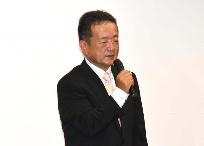 代表取締役社長坂矢勝哉氏