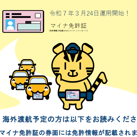 マイナ免許証