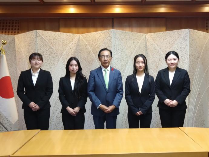 R7国際交流事業表敬訪問