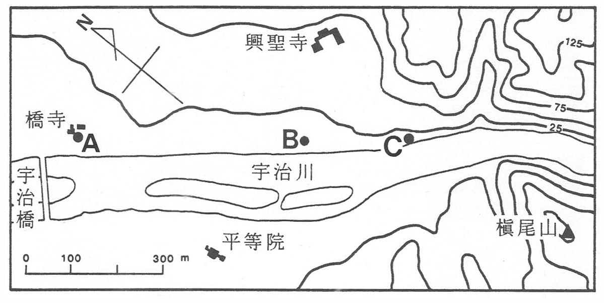 応挙図「宇治」の視点