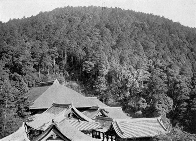 図3-a　昭和7年（1932年）の清水山（大阪営林局,1936）