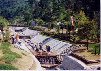 湯船森林公園の様子