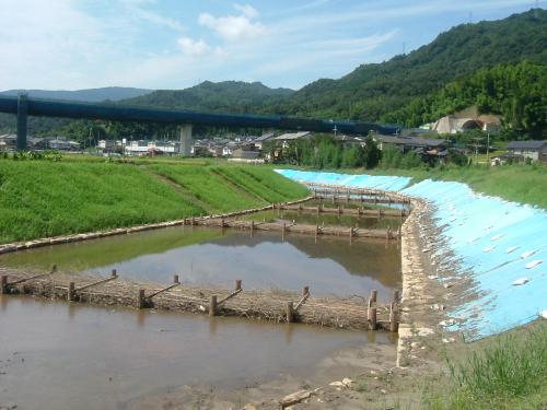 沈砂池の状況