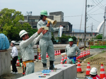 模型を使って説明しました