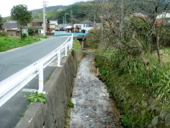 従来の滝馬川