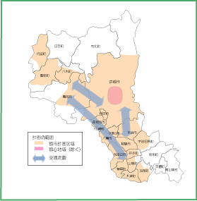 地図：計画の範囲